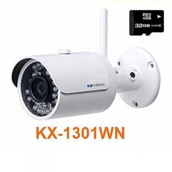 Camera IP Wifi KBVISION KX-1301WN 1.3MP hồng ngoại không dây