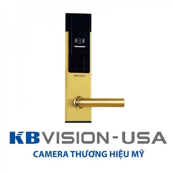 KB-SL01HG – Khóa thông minh cho khách sạn màu vàng