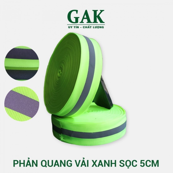 Cuộn phản quang vải 5cm x 100m